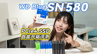 西部数据WD Blue SN580 PCIe4.0硬盘首发开箱