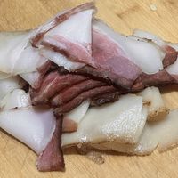 超级好吃纹理超级好看的腊肉