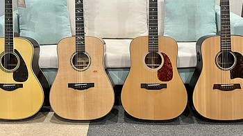 初学者吉他选购 篇十九：3000-6000元优质性价比全单吉他推荐，雅马哈LL16、卡马A1、VEAZEN费森S88和伊斯特曼E1D深度评测对比！