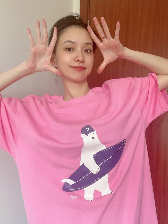 七夕情侣款穿搭拿捏住～粉色短袖T恤