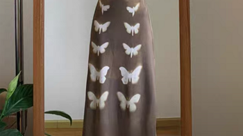 气质女神范儿，法式复古蝴蝶印花连衣裙，让你瞬间变身时尚icon！