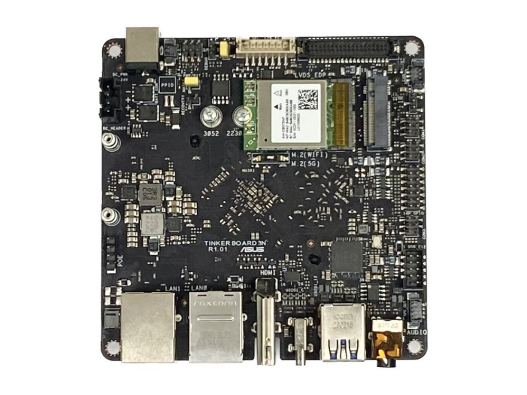 华硕发布 Tinker Board 3N 开发板,最高8GB、双M.2、双LAN