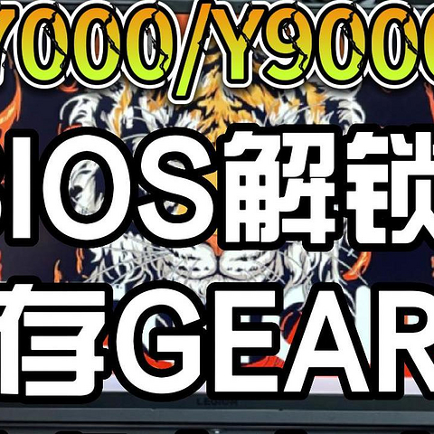 联想Y7000 Y9000 2021版本BIOS解锁及内存GEAR1设置和超频