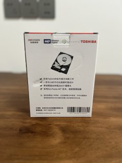 720上车的西部数据8T企业硬盘