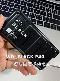 WD_BLACK P40 我的数据集装箱、移动游戏库
