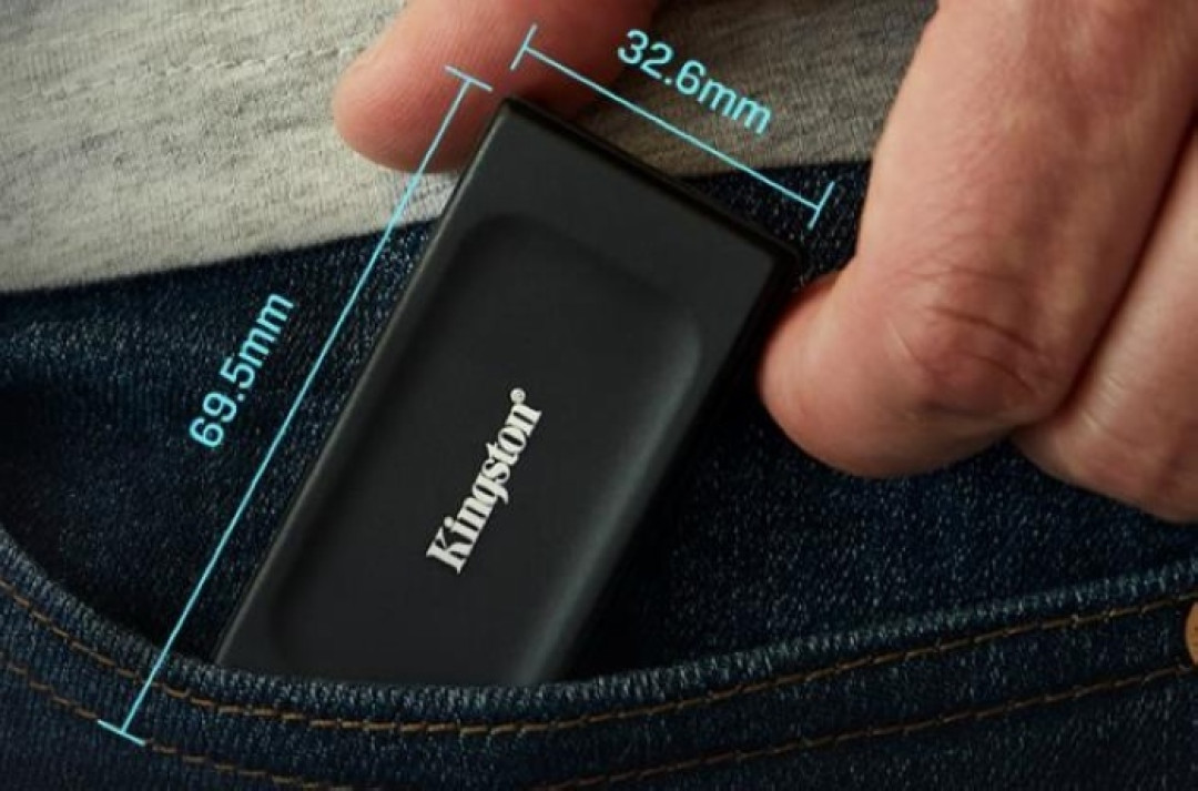金士顿发布 XS1000 高速移动固态硬盘,最高2TB、1050MB/s读取、5年保