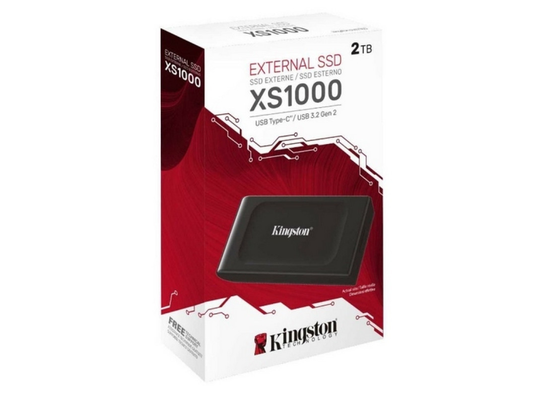 金士顿发布 XS1000 高速移动固态硬盘,最高2TB、1050MB/s读取、5年保