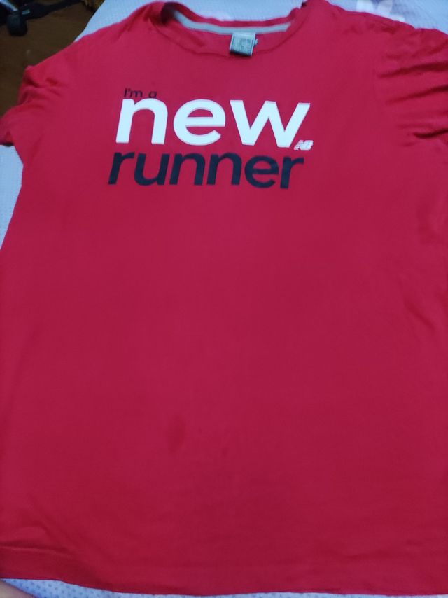 晒晒我的新百伦运动T恤