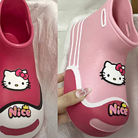 甜美可爱，夏日必备！2023年新款粉色少女雨靴，让你时尚防水防滑！