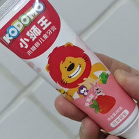 奶爸带娃日常好物之狮王草莓味儿童牙膏
