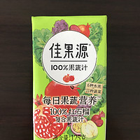 佳果源佳农旗下100%红石榴复合果蔬汁125g*4