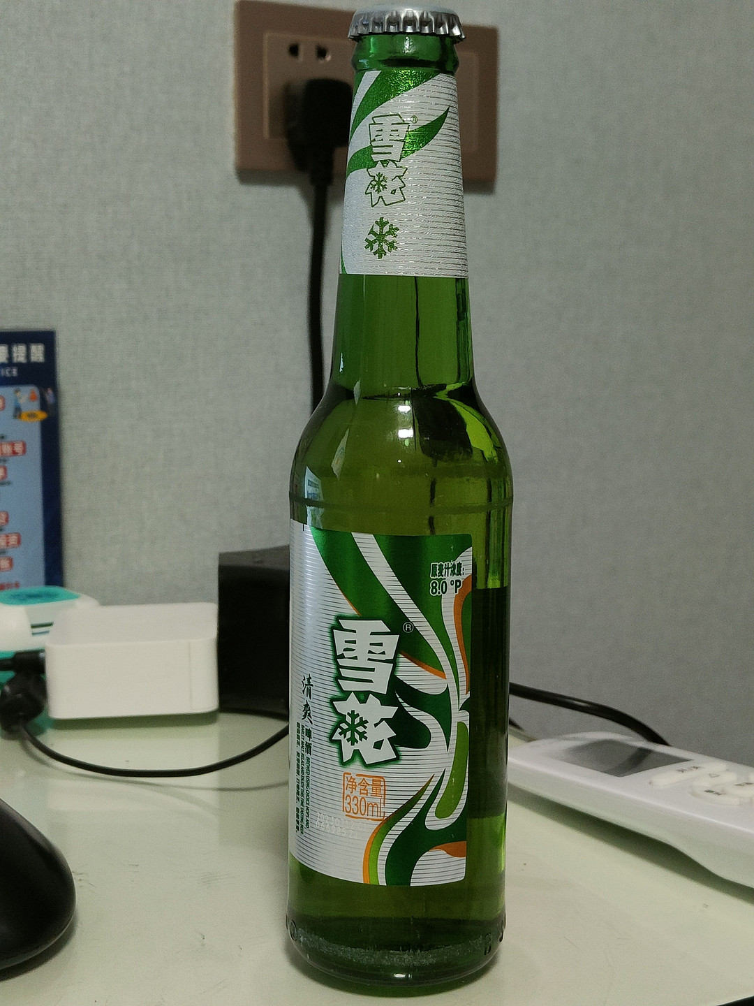 清爽雪花啤酒