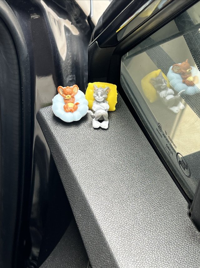 汤姆&杰瑞摆件，让车内充满童年的回味！