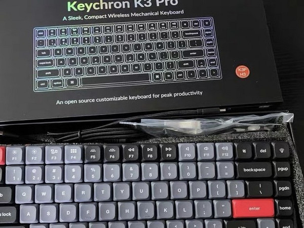 高度适配macbook的keychron K3 Pro