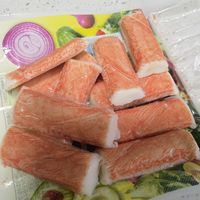 奶爸做的超好吃的蟹柳蛋