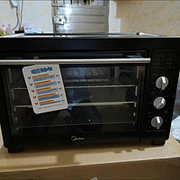 美的（Midea）40L家用大容量多功能电烤箱 独立控温/机械操控/四层烤位/多功能烘焙美的（Midea）4
