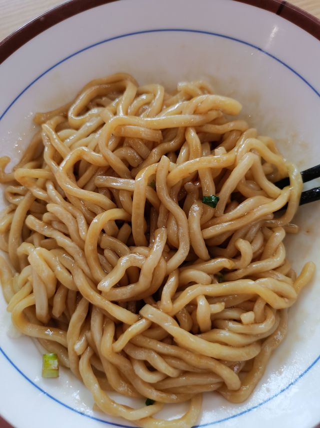 八八购物节买的葱油拌面。