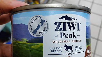 ZIWI新西兰进口犬罐头分享