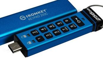 金士顿发布 IronKey Keypad 200C 加密U盘、物理按键、硬件级加密