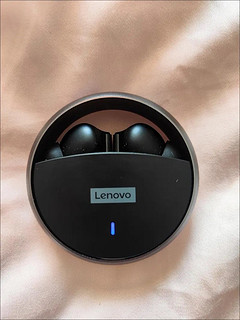 联想（Lenovo）LP60黑银色 真无线蓝牙耳机 
