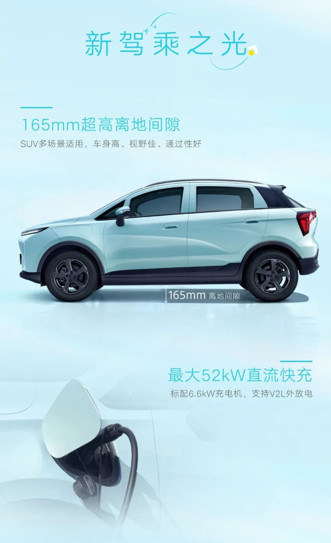 几何E萤火虫正式上市,售6.98万元起
