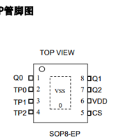 高抗干扰的3键触摸触控芯片VK3603脚位更少可供电源供电