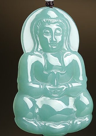 翡翠玉观音吊坠，让你拥有福禄寿三星加持！