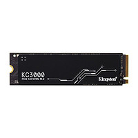 金士顿(Kingston)2TBSSD固态硬盘M.2接口(NVMe协议PCIe4.0×4)KC3000系列读速高达7000MB/s