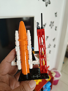 航天飞机和火箭积木