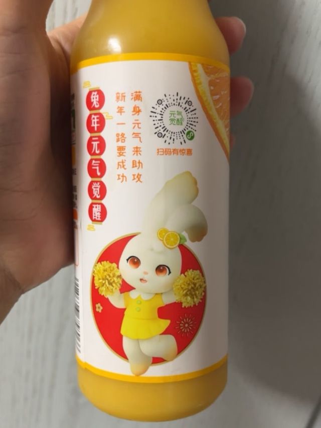 统一元气觉醒100%橙汁