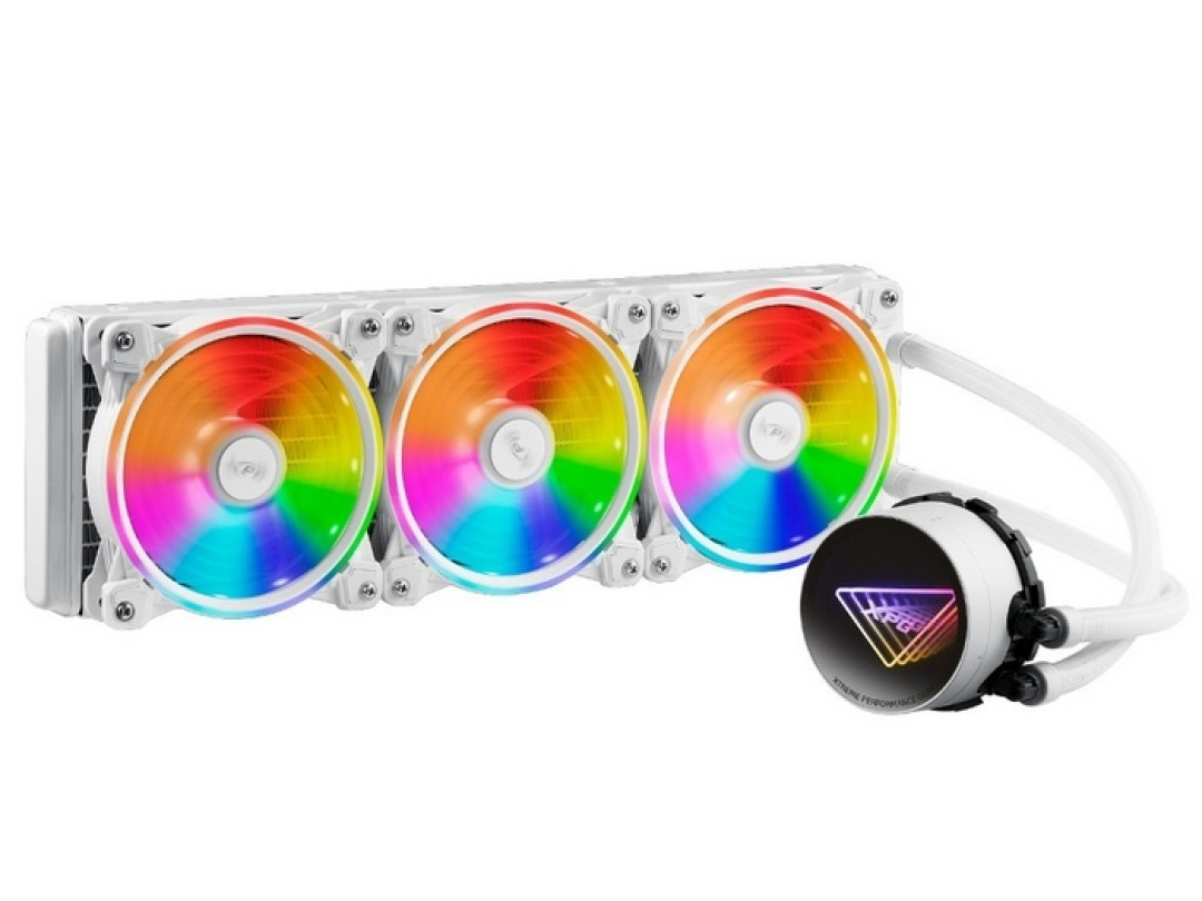威刚发布 XPG LEVANTE X 系列水冷散热器,白色主题、镜面无限冷头、升级风扇