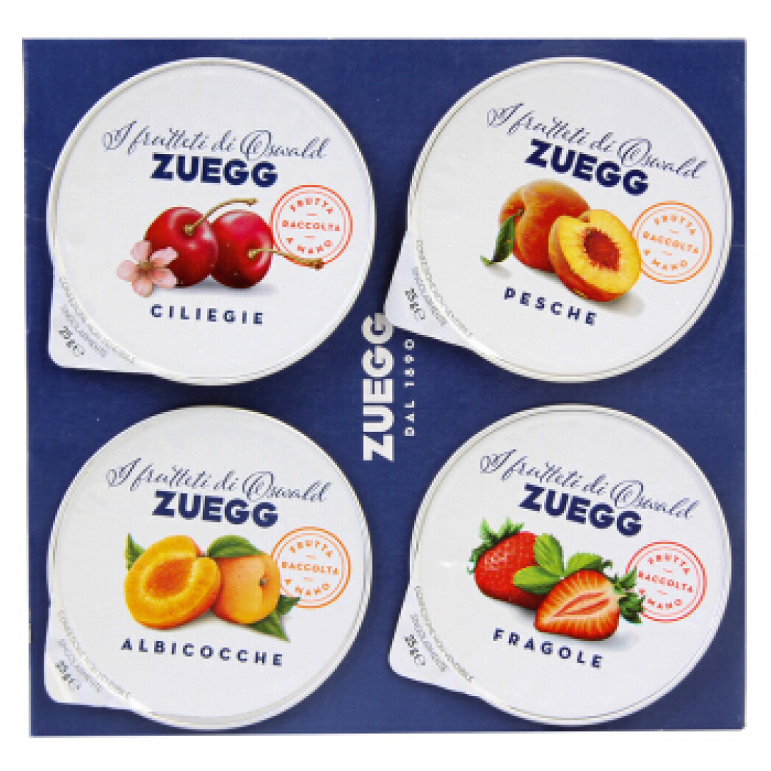 ZUEGG意大利进口 什锦果肉果酱分享装