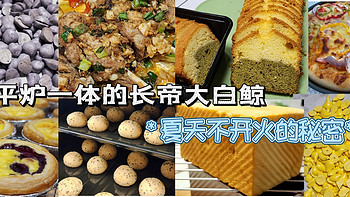 美食 篇十二：40L大容量，三层同烤真风炉，实测控温精准，私房、家用都适合，千元级烤箱性价比之王--长帝大白鲸! 