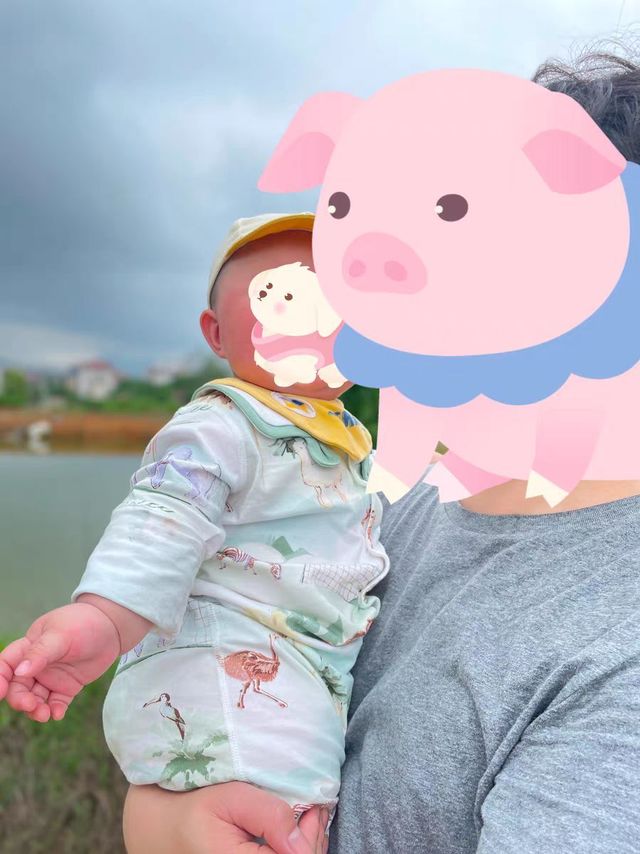 嫚熙婴儿连体衣宝宝爬服秋装纯棉婴童和尚服