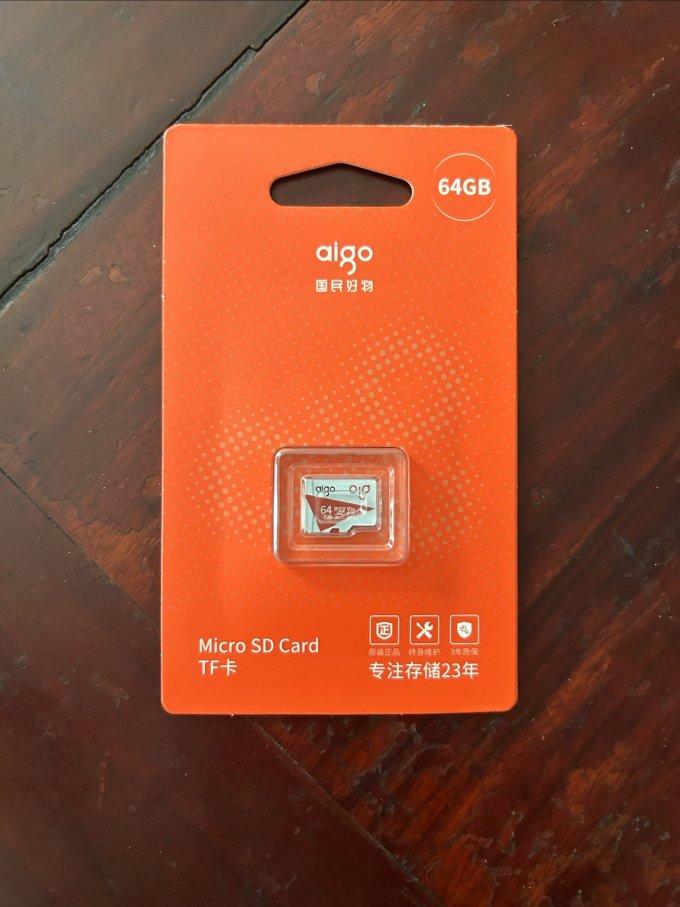 爱国者microSD存储卡