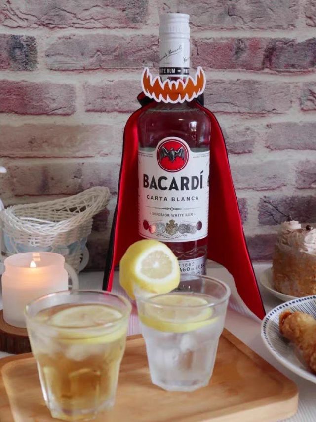 百加得白朗姆音浪瓶自由古巴可乐礼盒基酒