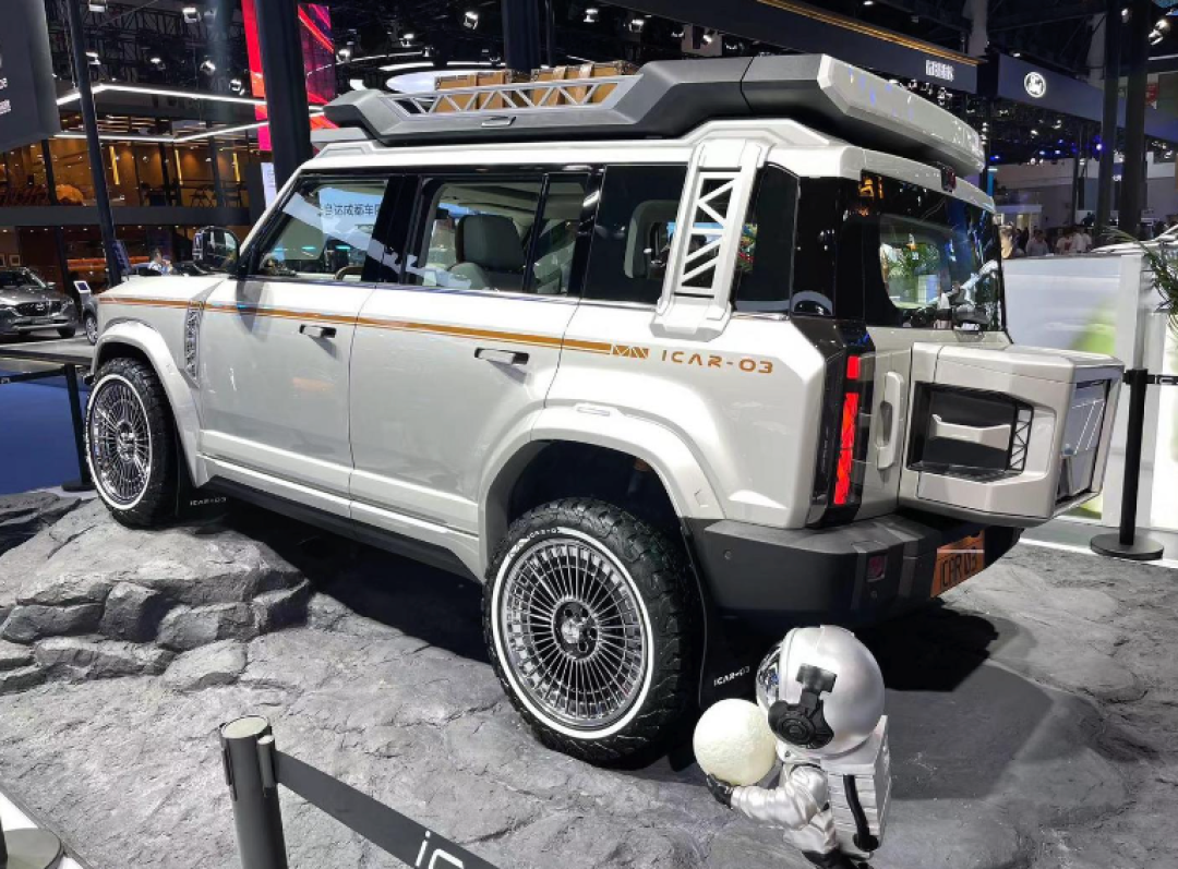 2023成都车展:奇瑞iCAR 03改装版首发