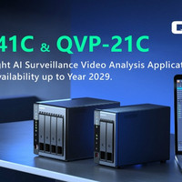威联通发布 QVP-41C 和 QVP-21C NAS，双2.5G、双HDMI
