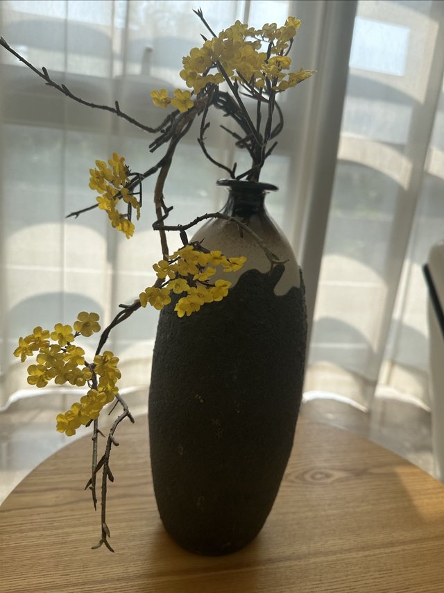 干花摆件老美了
