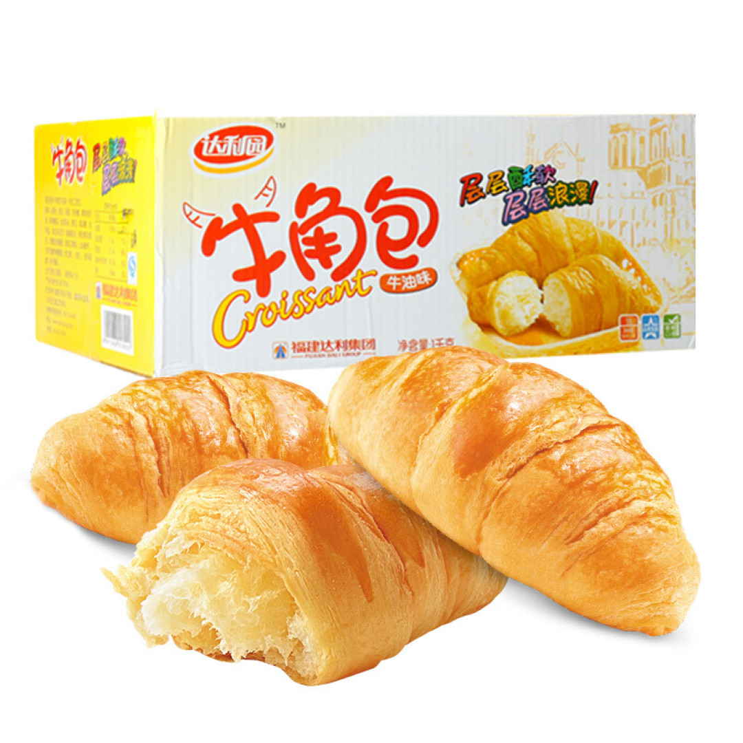 早餐“速食”之王对决 篇30丨咸豆乳蛋糕丨牛角包丨蔓越莓丨
