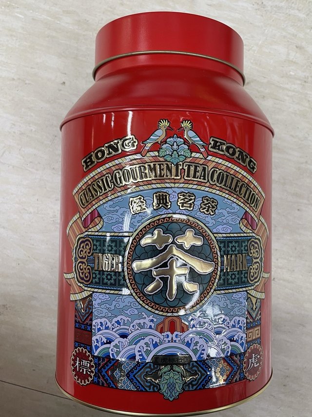 价格有点贵的虎标滇红红茶喝着还不错