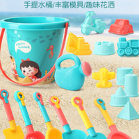 奶爸带娃，共享沙滩玩乐时光——探索雅馨贝（YAXINBEI）儿童沙滩玩具 铲子套装