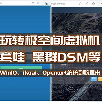 一文玩转极空间NAS虚拟机，经典套娃黑群晖、Win10、ikuai&Openwrt软路由，Z4S实例