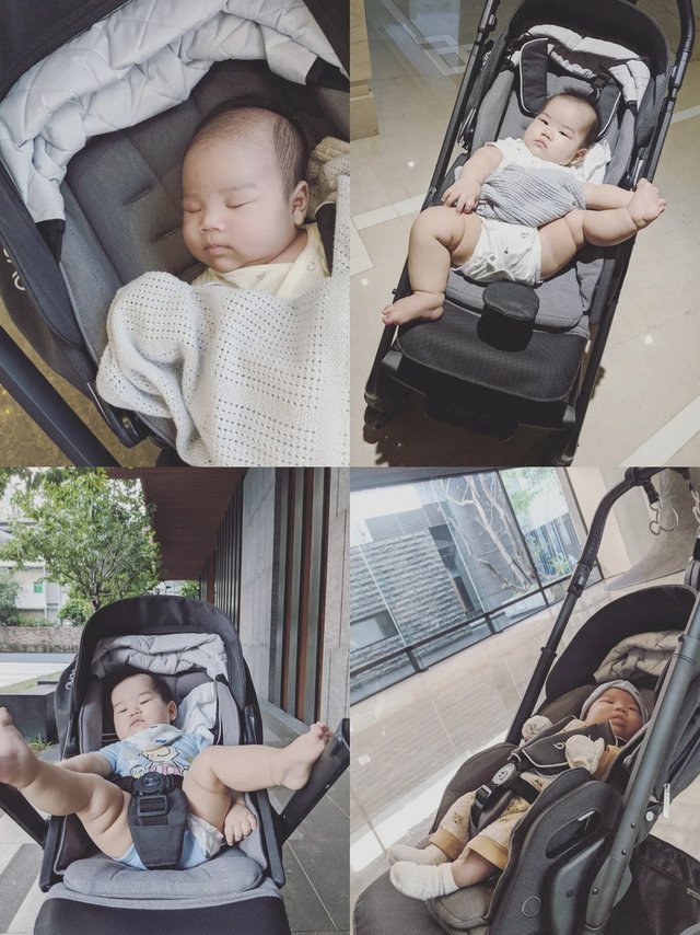 奶爸带娃的可靠帮手，nuna婴儿推车