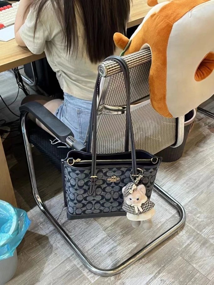 蔻驰女士手提包