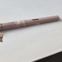 漂亮的钢笔必须炫一下