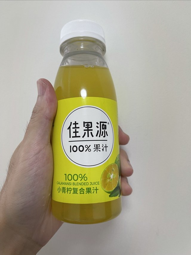 意外发现这款果汁，配料表竟然那么干净