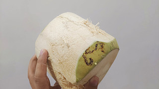 这样的椰子有没问题？