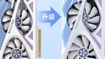设计“仙”：盈通发布 RX 7800 XT 和 RX 7700 XT 樱瞳花嫁特别版，散热器加大