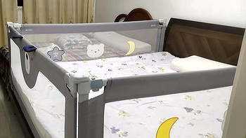 一定要给小孩子买婴儿床，这样可以防止他们掉下来，而且能有效的保障他们的安全